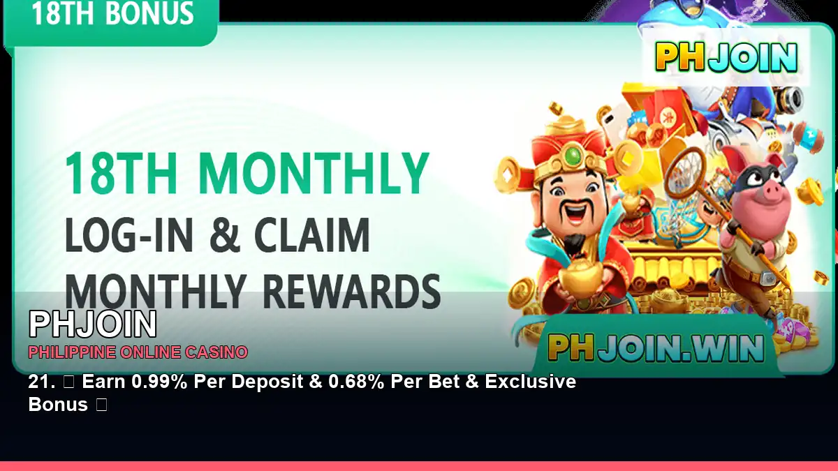PHJOIN online casino and slot games for Philippine players
