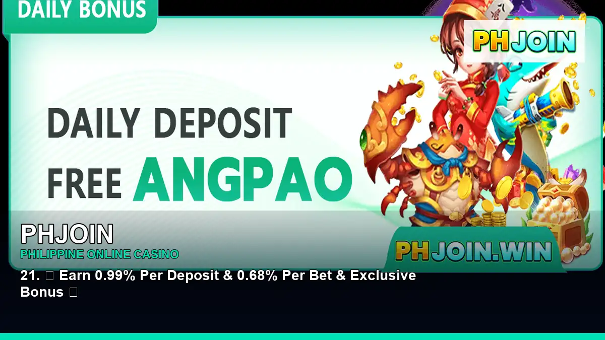 PHJOIN online casino and slot games for Philippine players